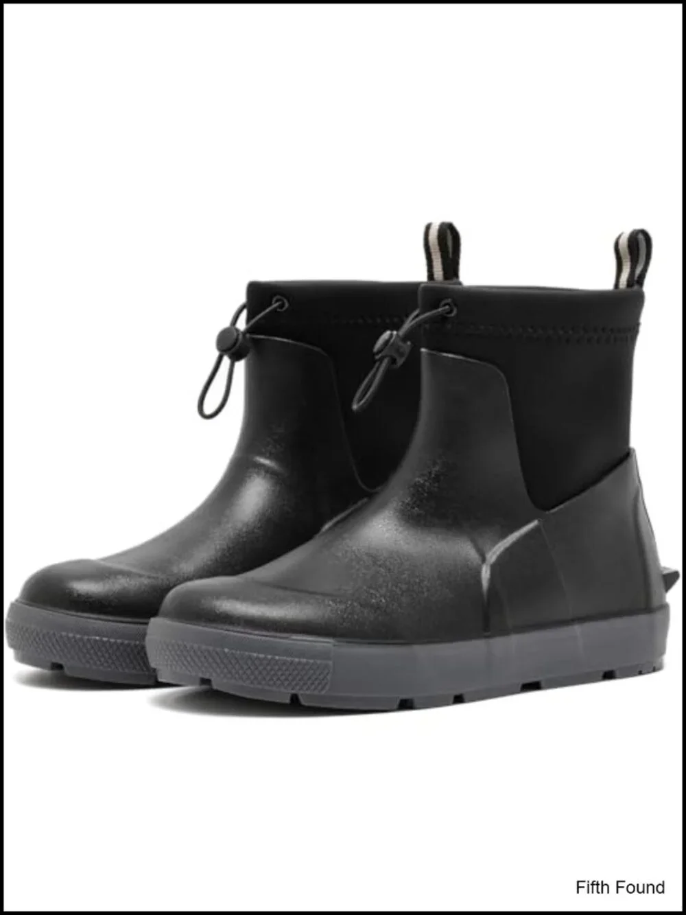 Men's Waterproof Rain Boots Deck Shoes Anti-Slip Fishing Work Boots